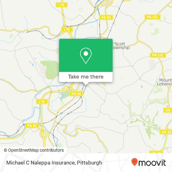Michael C Naleppa Insurance map