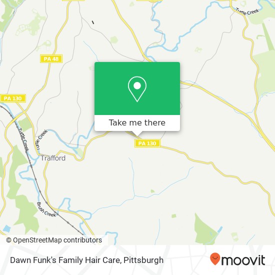 Dawn Funk's Family Hair Care map