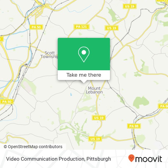 Video Communication Production map