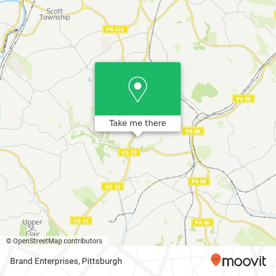 Brand Enterprises map