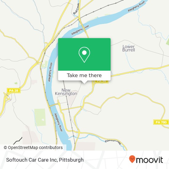 Softouch Car Care Inc map