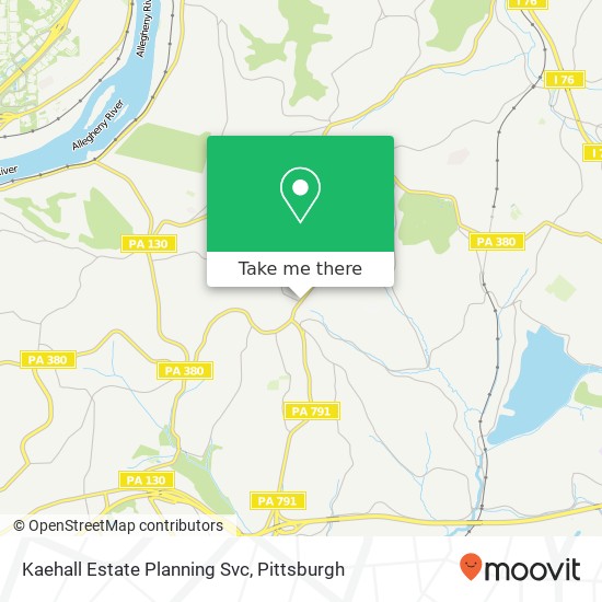 Mapa de Kaehall Estate Planning Svc