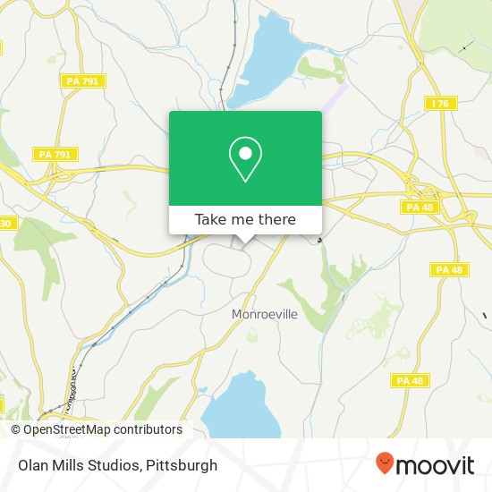 Mapa de Olan Mills Studios