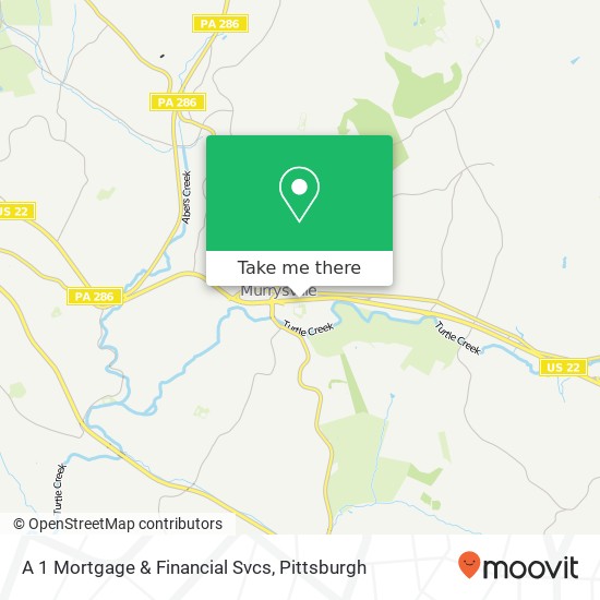 A 1 Mortgage & Financial Svcs map