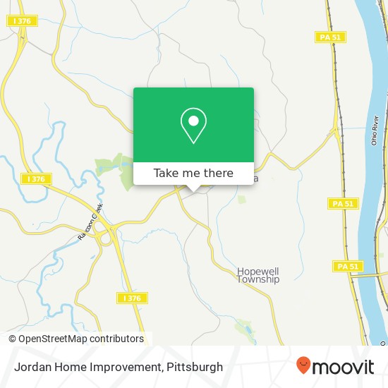 Jordan Home Improvement map