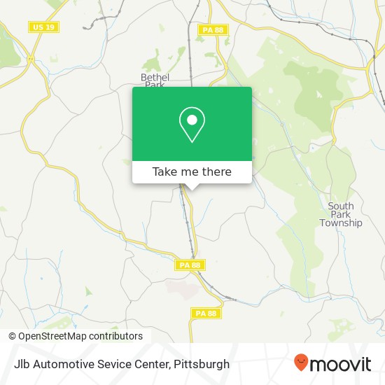 Jlb Automotive Sevice Center map