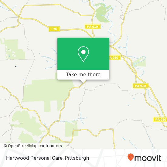 Hartwood Personal Care map