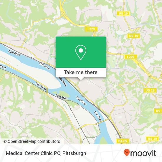 Medical Center Clinic PC map