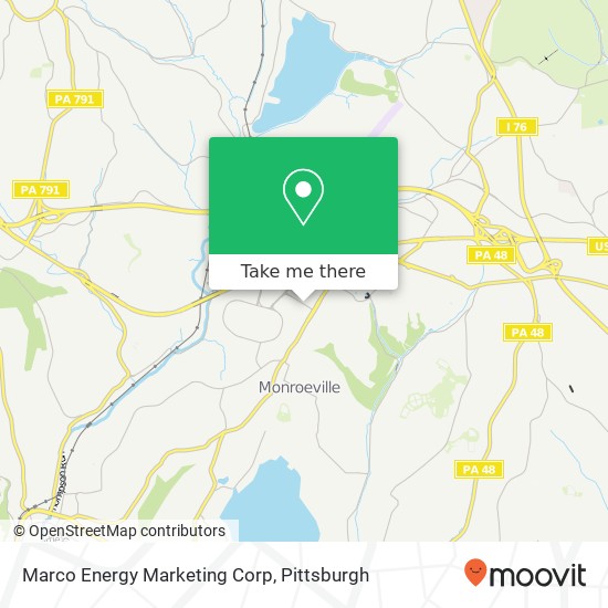 Marco Energy Marketing Corp map