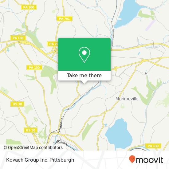 Kovach Group Inc map