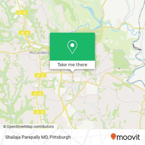 Shailaja Parepally MD map