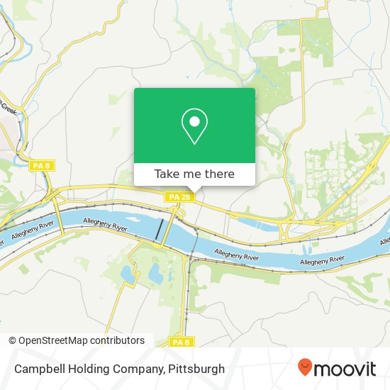 Mapa de Campbell Holding Company