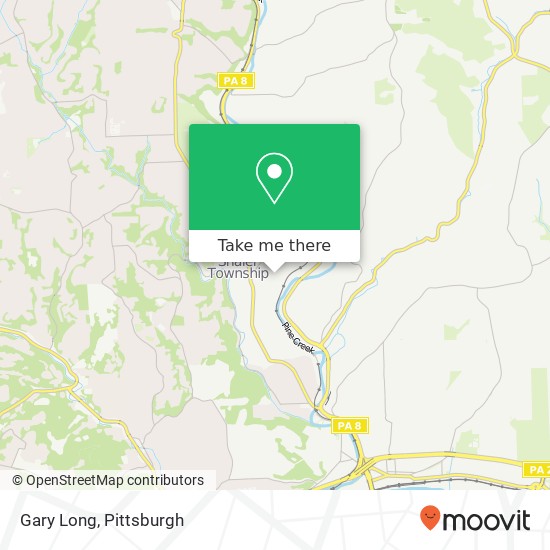 Gary Long map