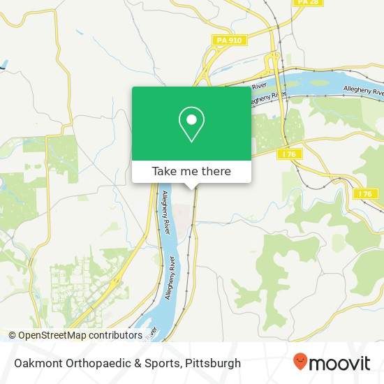 Oakmont Orthopaedic & Sports map