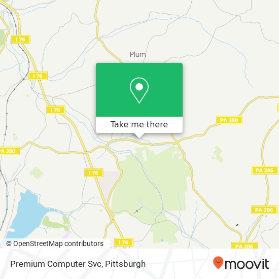 Mapa de Premium Computer Svc