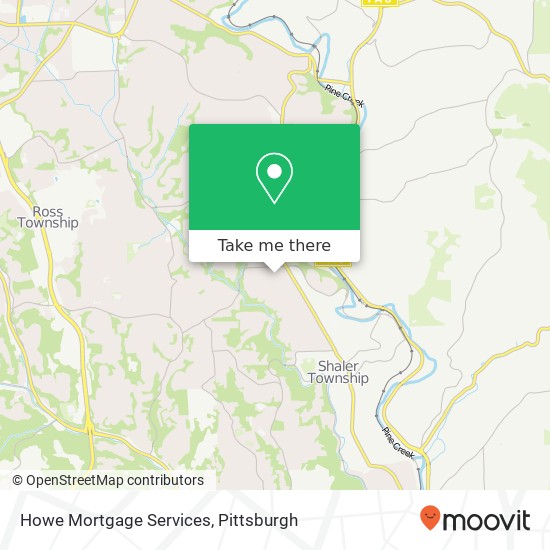 Mapa de Howe Mortgage Services