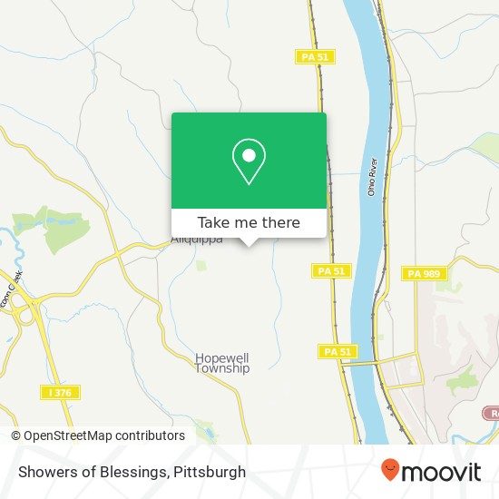 Showers of Blessings map