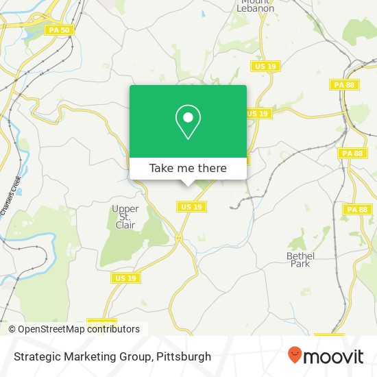 Strategic Marketing Group map