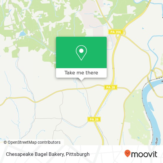 Chesapeake Bagel Bakery map