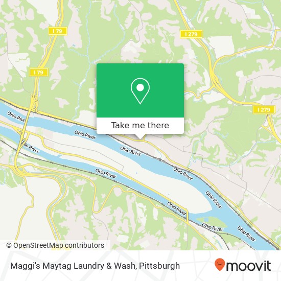 Maggi's Maytag Laundry & Wash map