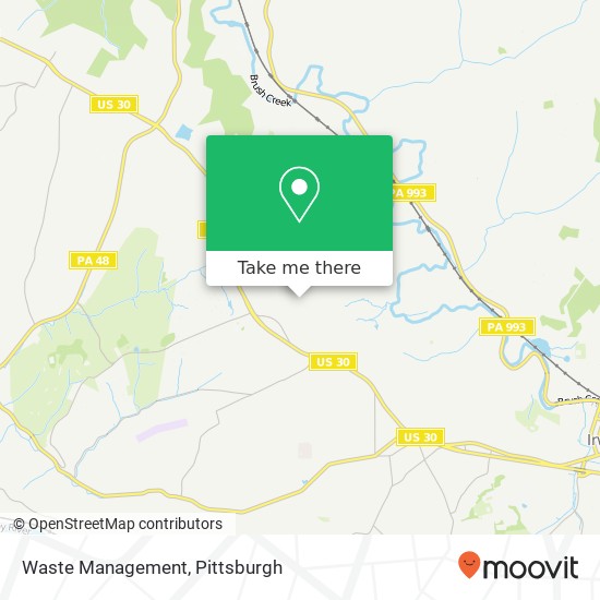 Mapa de Waste Management