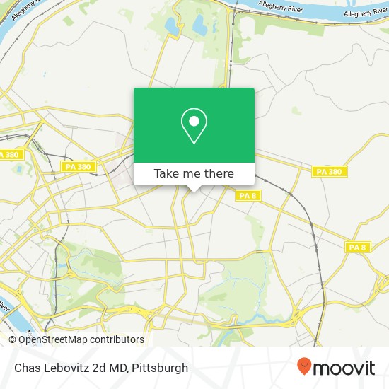 Mapa de Chas Lebovitz 2d MD