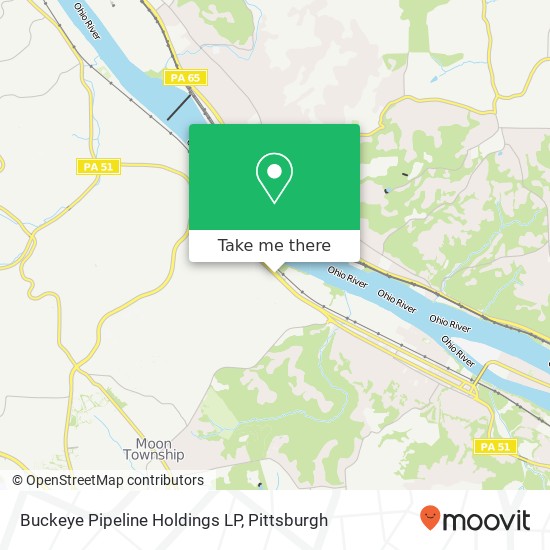 Buckeye Pipeline Holdings LP map