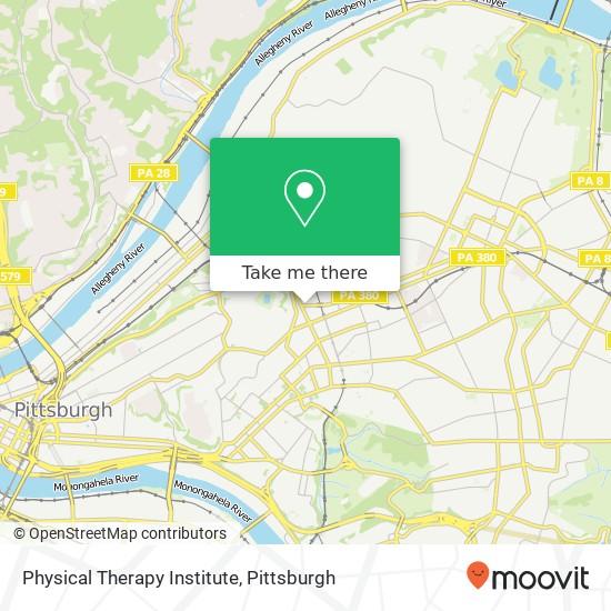 Mapa de Physical Therapy Institute