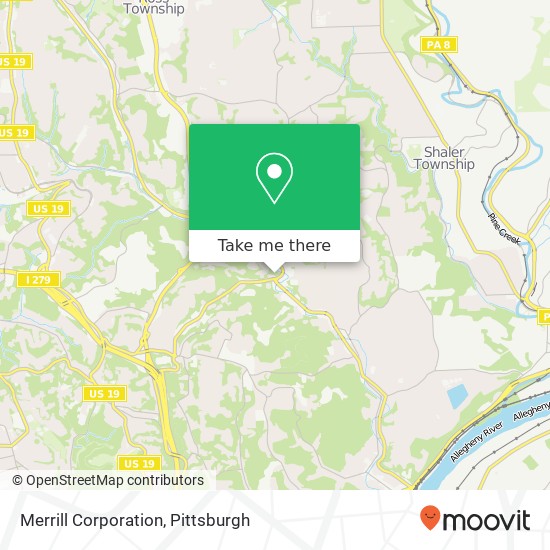 Merrill Corporation map
