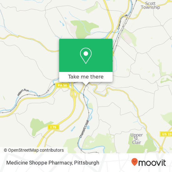 Mapa de Medicine Shoppe Pharmacy