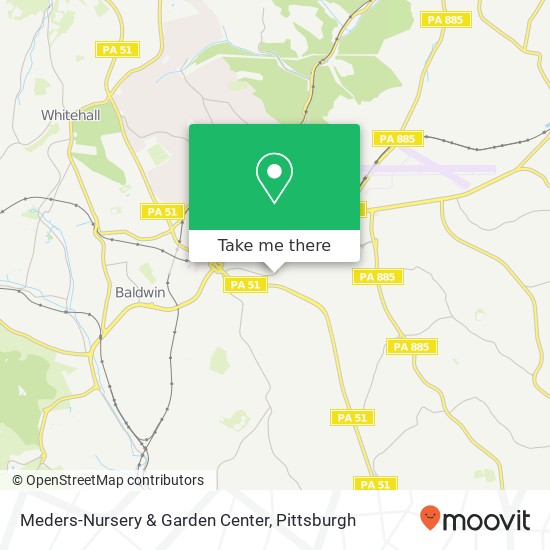 Mapa de Meders-Nursery & Garden Center