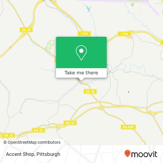 Accent Shop map