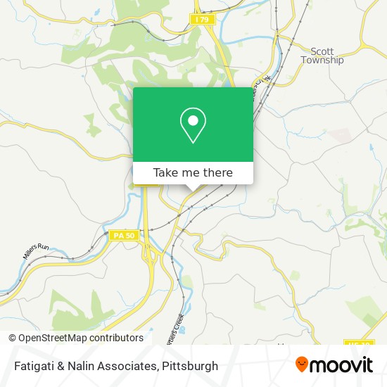 Mapa de Fatigati & Nalin Associates