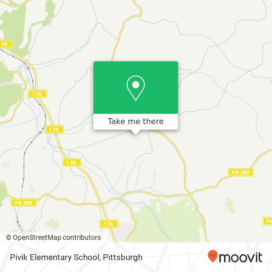 Mapa de Pivik Elementary School