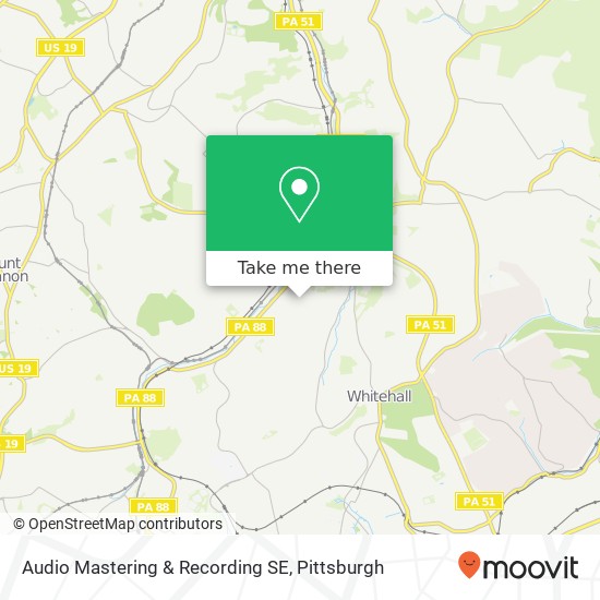 Audio Mastering & Recording SE map