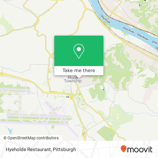 Hyeholde Restaurant map