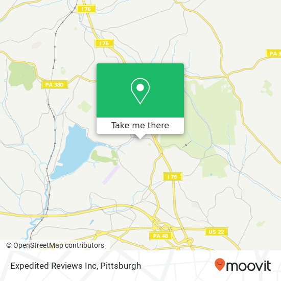 Mapa de Expedited Reviews Inc