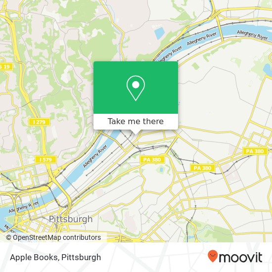 Apple Books map