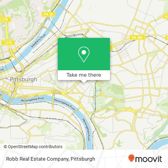 Robb Real Estate Company map