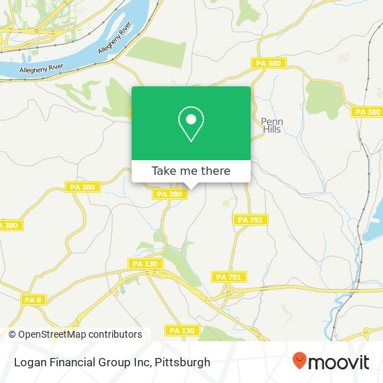 Logan Financial Group Inc map