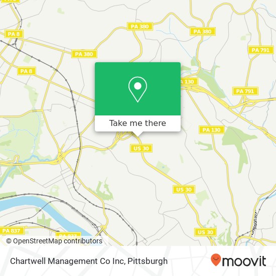 Mapa de Chartwell Management Co Inc