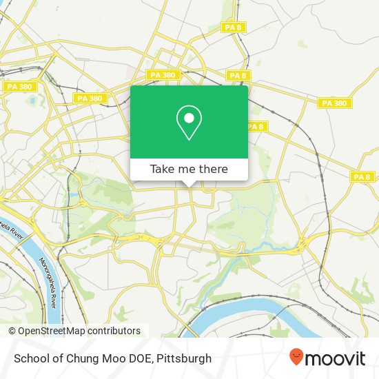 Mapa de School of Chung Moo DOE