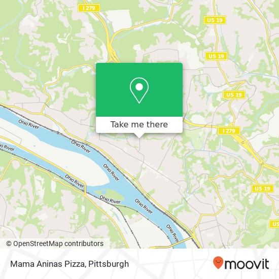 Mapa de Mama Aninas Pizza