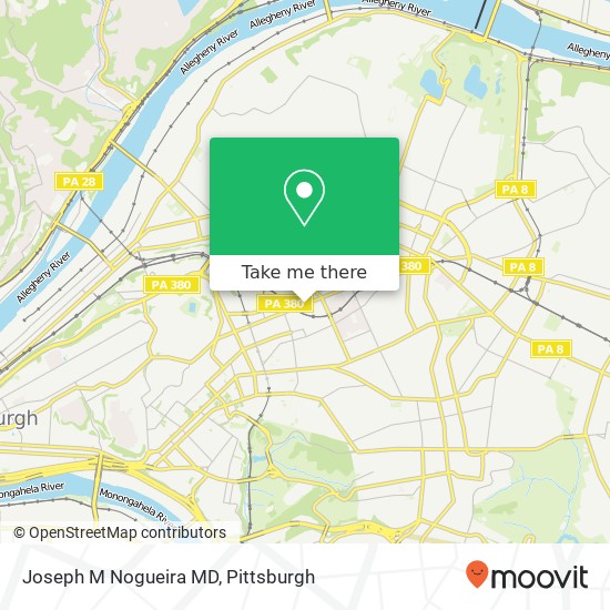 Joseph M Nogueira MD map