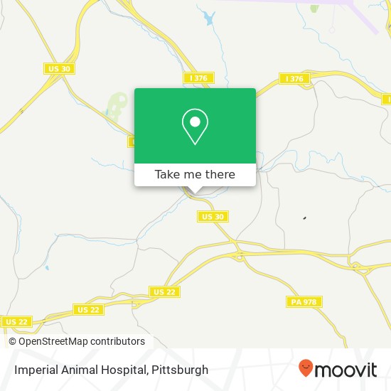 Imperial Animal Hospital map