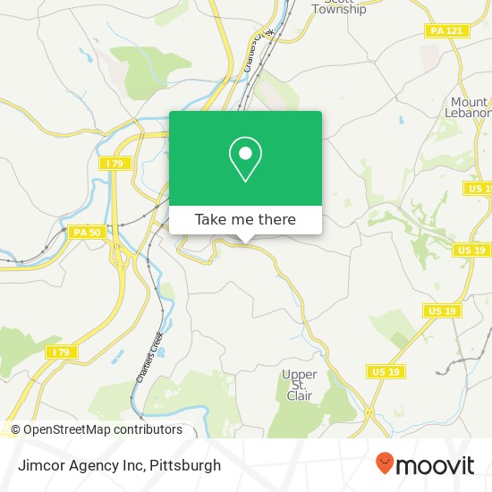 Mapa de Jimcor Agency Inc