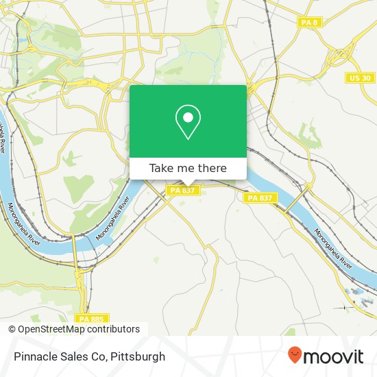 Mapa de Pinnacle Sales Co