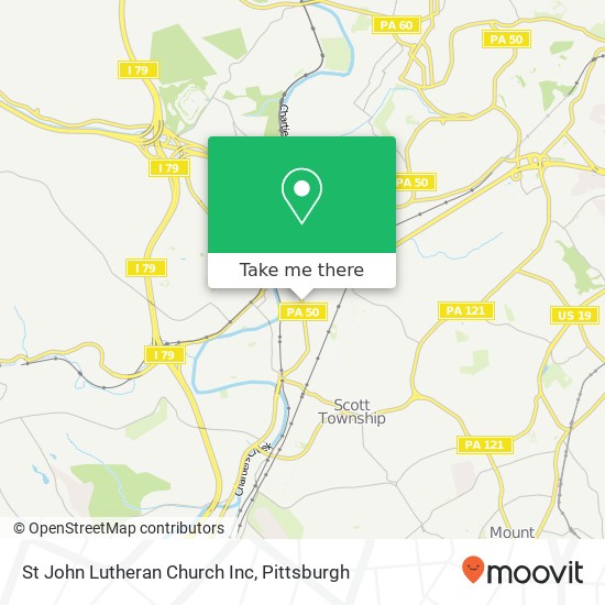 St John Lutheran Church Inc map
