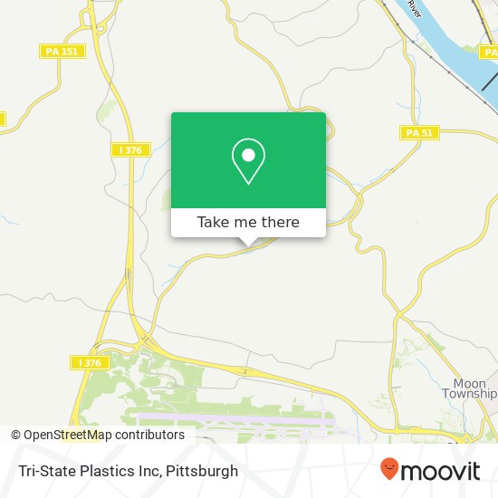 Tri-State Plastics Inc map