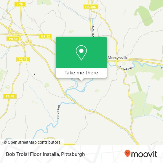 Mapa de Bob Troisi Floor Installa